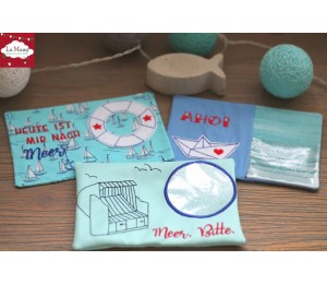 Stickserie ITH Mug Rugs - Maritim 1